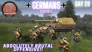 S3E28 CTA Gates of Hell  Absolutely Brutal Offensive  Hardcore German Conquest [upl. by Ahsaret]