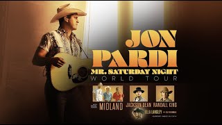 Jon Pardi Announces the Mr Saturday Night World Tour [upl. by Leasia]