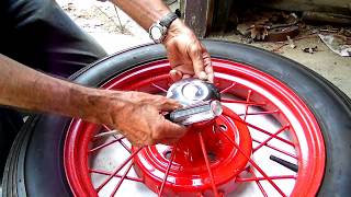 Model A Ford Hubcap Replacement [upl. by Leuneb533]