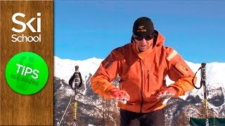 Crossed Skis Solution  Learn How To Ski Beginners Lesson [upl. by Ilac]