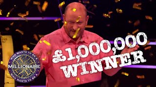 Donald Fear Becomes Latest MILLION POUNDS WINNER  Who Wants To Be A Millionaire [upl. by Aikar]