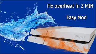 How to keep your PS4 cold Fix overheat in 2 MIN Easy Mod For Summer use [upl. by Winthrop226]