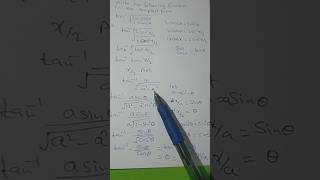 class 12th exercise 22 inverse trigonometric functions maths logarithm shortviral [upl. by Nitsuga]