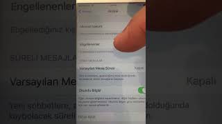 Whatsapp süreli mesajlar devre dışı bırakma kendiliğinden silinen mesajları iptal etme [upl. by Auqeenahs]