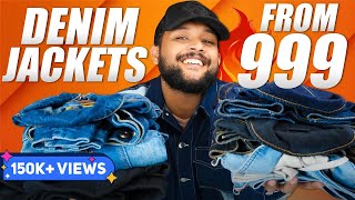 5 Best Denim Winter Jackets for Men  Denim Jacket Haul 2022  ONE CHANCE [upl. by Maggs1]