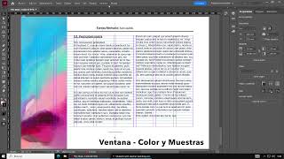 Cómo crear un documento desde cero en INDESIGN Tutorial para principiantes [upl. by Leinod]