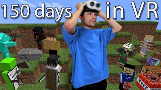 I Lived INSIDE Minecraft For 150 Days [upl. by Bonita]