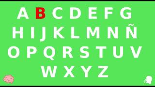El abecedario en español  ABCD Niños y adultos [upl. by Minoru]