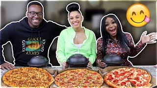 PIZZA amp WINGS MUKBANG WITH BLOVESLIFE ❤️ [upl. by Libove]