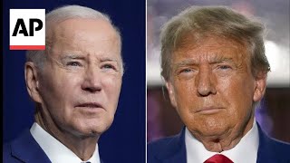 Biden and Trump issue dire warnings of the other in Georgia [upl. by Ahseem]