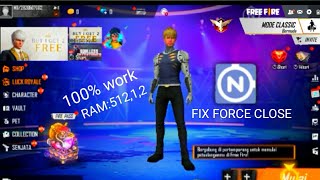 Cara mengatasi aplikasi nicoo force closeatau keluar sendiriunlock all free fire Skins geratis [upl. by Adierf886]