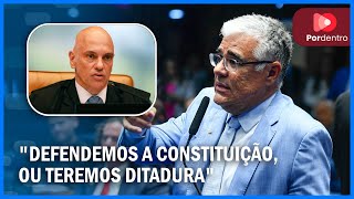 Eduardo Girão defende impeachment de Moraes quotOu defendemos a Constituição ou teremos ditaduraquot [upl. by Harrison]