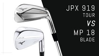 Mizuno JPX 919 VS MP18 Blade [upl. by Athenian]