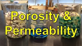 Porosity and Permeability [upl. by Htrowslle]