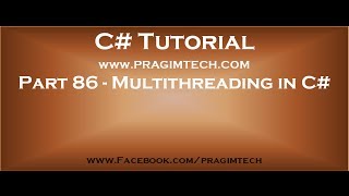 Part 86 Multithreading in C [upl. by Chancey]