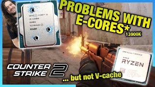 Outdated  New Tests CounterStrike 2 CPU Benchmarks ECore Challenges amp X3D Benefits [upl. by Haleak]