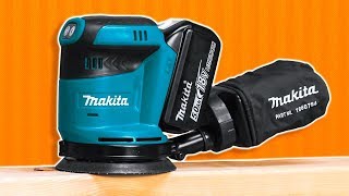 Makita Cordless Random Orbital Sander Overview [upl. by Dnalerb]