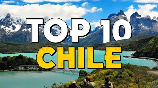 ✈️ TOP 10 Chile ⭐️ Que Ver y Hacer en Chile [upl. by Erinn]