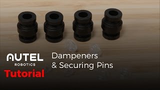 Autel Robotics Tutorial Replacing Dampeners and Securing Pins [upl. by Tica570]