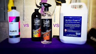 Which one is better Adams Vs Koch Chemie detailing cardetailing detailingtips carwash [upl. by Tloc630]