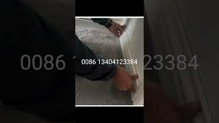 installation of ps skirting boardhome decorinteriordesign flooringhome improvement home DIY [upl. by Yklam]