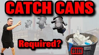 DIESEL CATCH CANS  Are they really needed They WONT stop YOUR intake CLOGGING [upl. by Marilin]