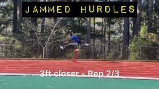 Hurdles Practice  Jammed  James Saunders  January 2 review [upl. by Audley818]