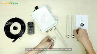 EZR33 Outdoor 4G Router  Dual SIM Cards and External Antennas [upl. by Palmer]