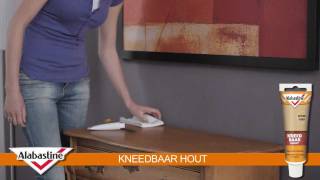 How to  Kneedbaar Hout  Alabstine [upl. by Nyroc]