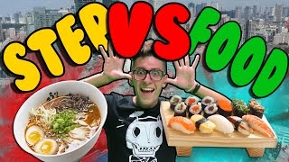 ST3P VS FOOD  RAMEN E SUSHI IN QUANTITA IN GIAPPONE wMATES [upl. by Herm]