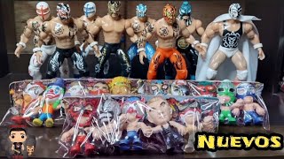 Nuevas figuras de Luchadores de Arena y Luchadores Cabezones del 2024 luchalibreaaa [upl. by Breger]