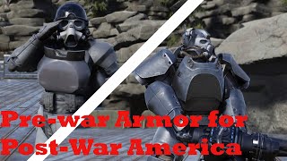 Fallout 76 T65 and Secret Service Armor analysis  The prewar armor for postwar America [upl. by Mendelsohn821]