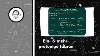 Ein und mehrprotonige Säuren [upl. by Yllime]