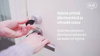 PROTEC² CLIQ avaimen käyttäminen [upl. by Ziegler]