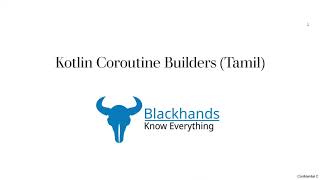 Kotlin Coroutine Builders part 2Tamil [upl. by Marmaduke]