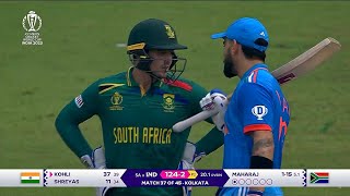 Huge Fight Betweeen Virat Kohli And Quinton De Kock In Ind Vs Sa Match [upl. by Philips]