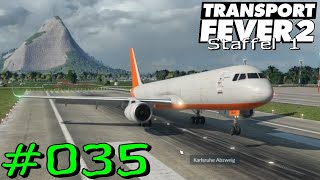 Transport Fever 2 035  Karlsruher Güter Flughafen Gameplay German Deutsch [upl. by Ulita]