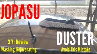 3 Year Review  Jopasu Car Duster  Avoid This Mistake  Duster Washing amp Rejuvenating [upl. by Rabiah]