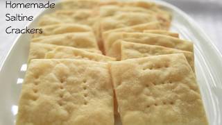 Homemade Saltine Crackers [upl. by Nivri]