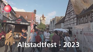 Altstadtfest  Juli 2023 [upl. by Olbap]