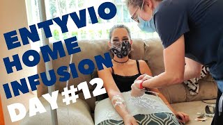 Entyvio Home Infusion 12 From Beginning to End  Prep 1Hour Process Side Effects  200504 [upl. by Neukam692]