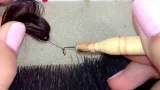 easternhair hair closure ventilating [upl. by Ennazzus328]