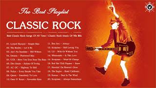 Classic Rock Songs 70s 80s 90s Full Album  Queen Eagles Pink Floyd Def Leppard Bon Jovi [upl. by Helfand950]