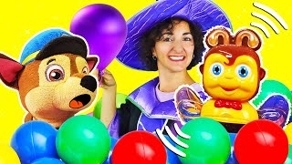 I Paw Patrol italiano aiutano la Befana Video per bambini Giocattoli per bambini [upl. by Relyt]