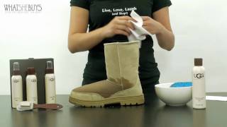 How To Care For UGG Sheepskin Footwear [upl. by Read]