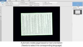 iOCHOW Scanners  Auto Page Orientation [upl. by Ereveniug]