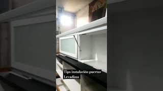 cómo instalar amortiguadores en puertas de cocina shorts carpinteria parati tutorial [upl. by Giulietta]