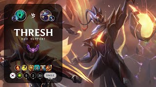 Thresh Support vs Yuumi  KR Master Patch 147 [upl. by Aneekan]