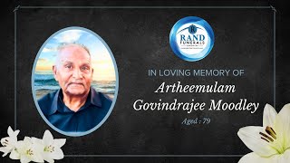 In Loving Memory  ARTHEEMULAM GOVINDRAJEE MOODLEY 79 [upl. by Itoc470]