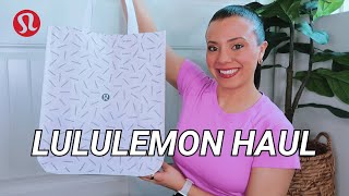 LULULEMON TRYON HAUL  lots of great sale finds [upl. by Larina]